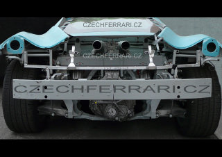 Illustration for article titled Ferrari F450: Exploded Before It Even Hits The Streets!